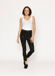 Uri Pant | Black + Winter White Trim | Blacklist