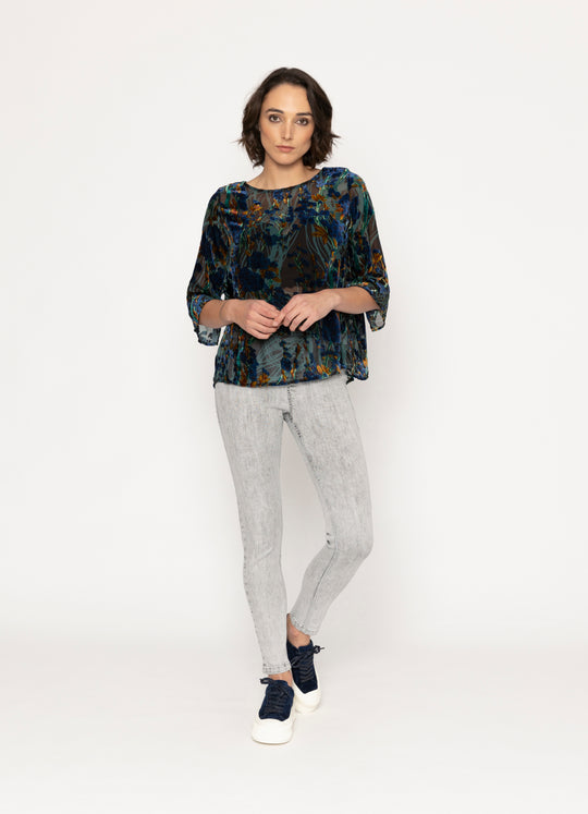 Aspen Top | Eden Print | Blacklist