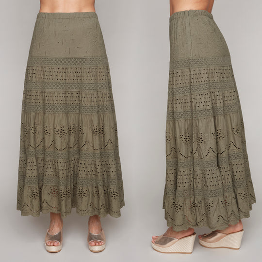7961 Boho Skirt | Carre Noir