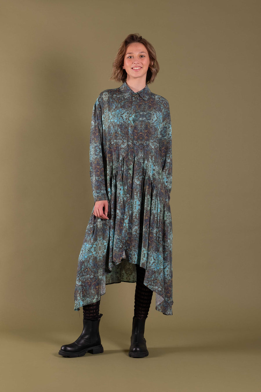 Empire Shirt Dress | Fragments | Deeanne Hobbs