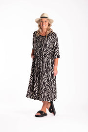 Tarbana Dress | Black Tiger | Deeanne Hobbs