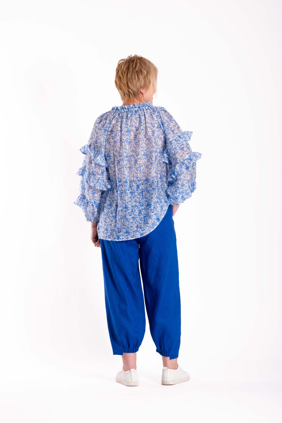 Arabella Top | French Blue | Jellicoe