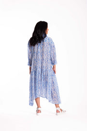 Empire Shirt Dress | French Blue | Jellicoe