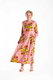 Pleated Dress | Luminous Floral | Jellicoe