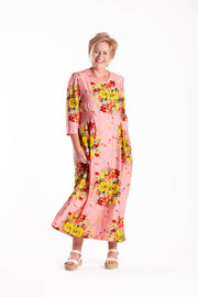 Pleated Dress | Luminous Floral | Jellicoe