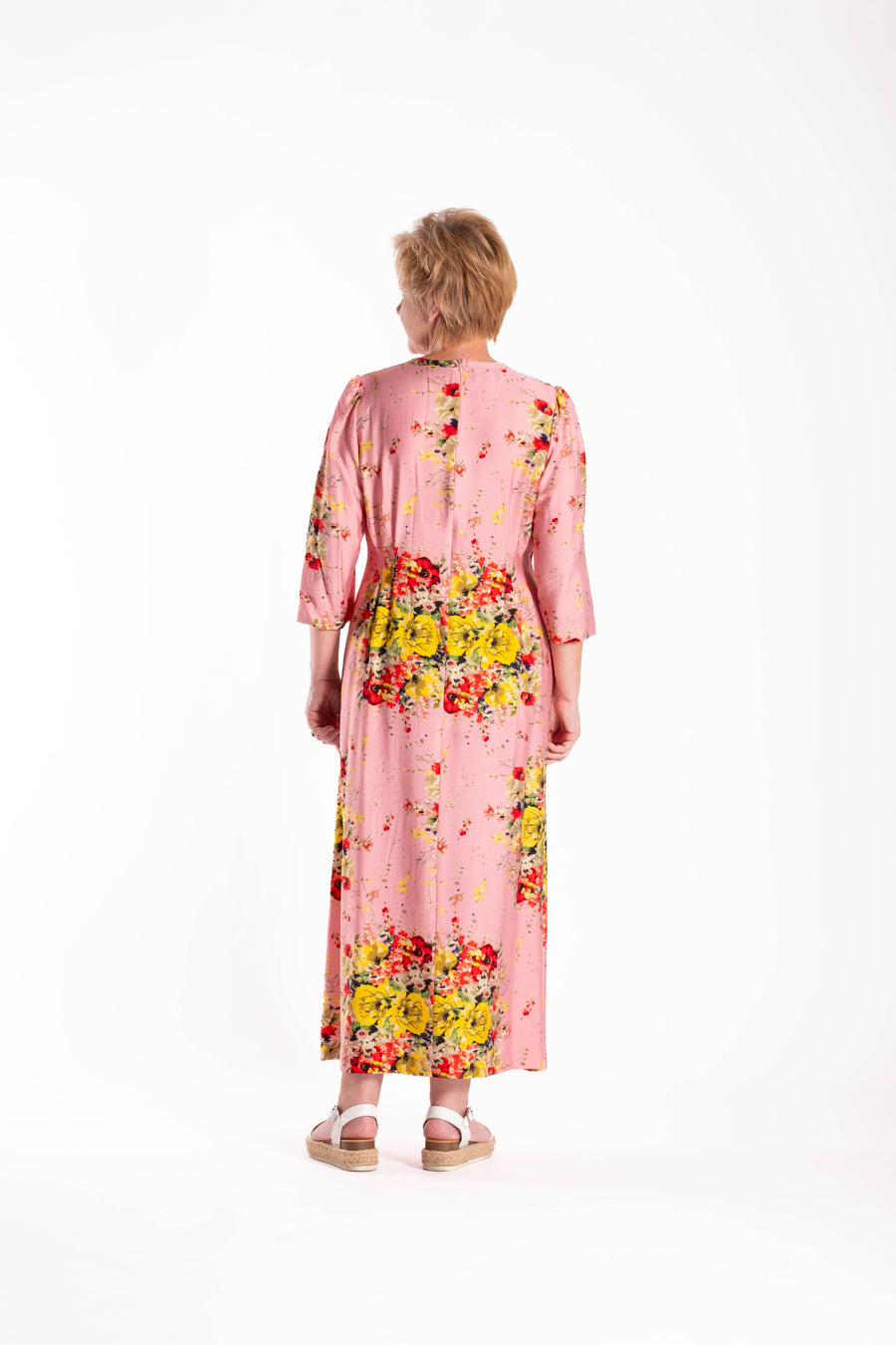 Pleated Dress | Luminous Floral | Jellicoe