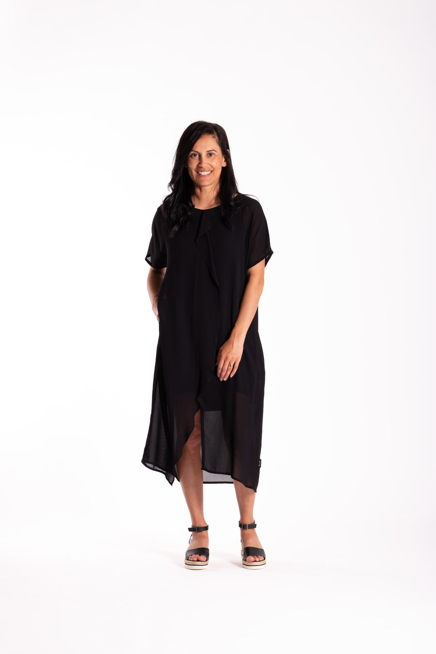 Impressions Dress | Black | Jellicoe