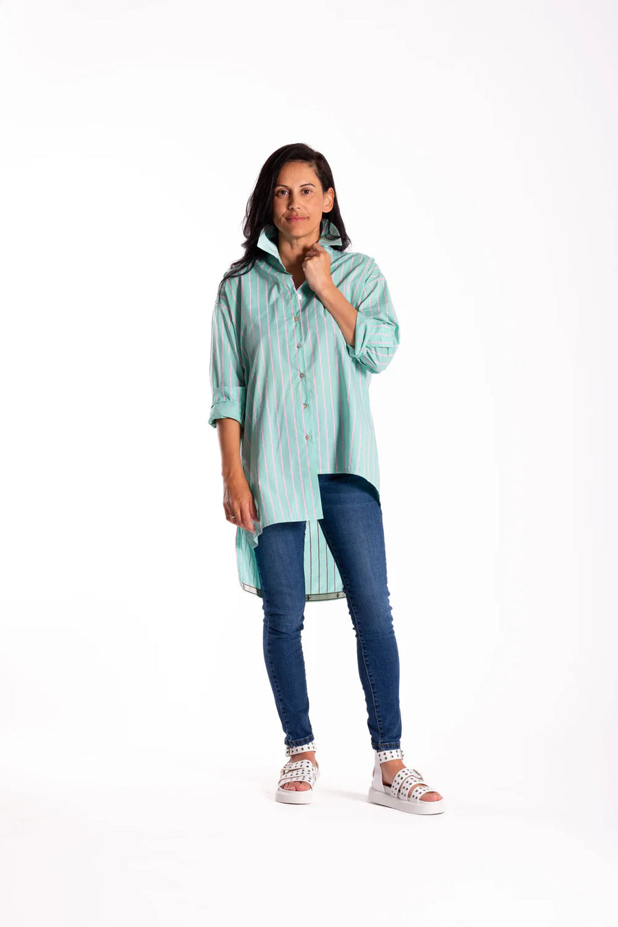 Professor Shirt | Pink/Mint | Jellicoe