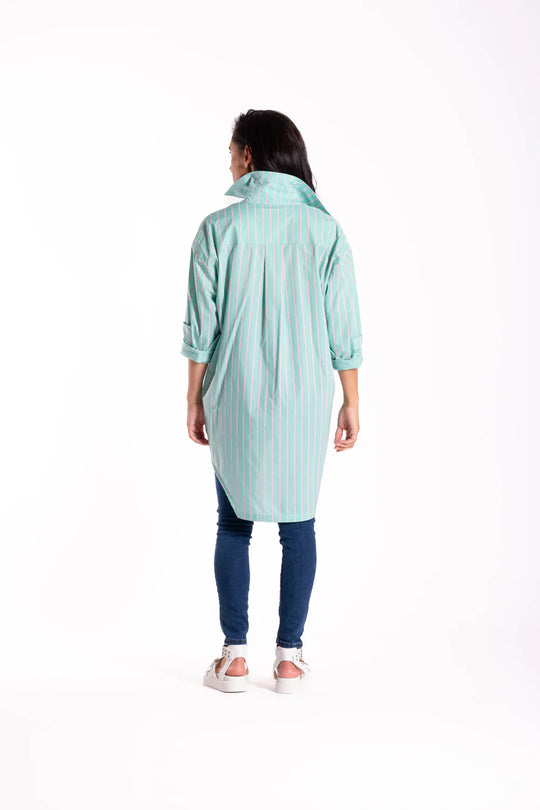 Professor Shirt | Pink/Mint | Jellicoe