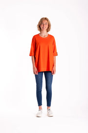 Jellicoe Box Tee | Orange