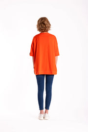 Jellicoe Box Tee | Orange