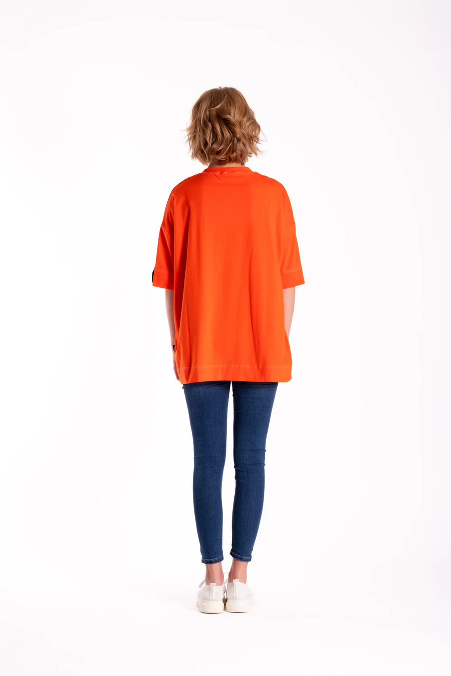 Jellicoe Box Tee | Orange