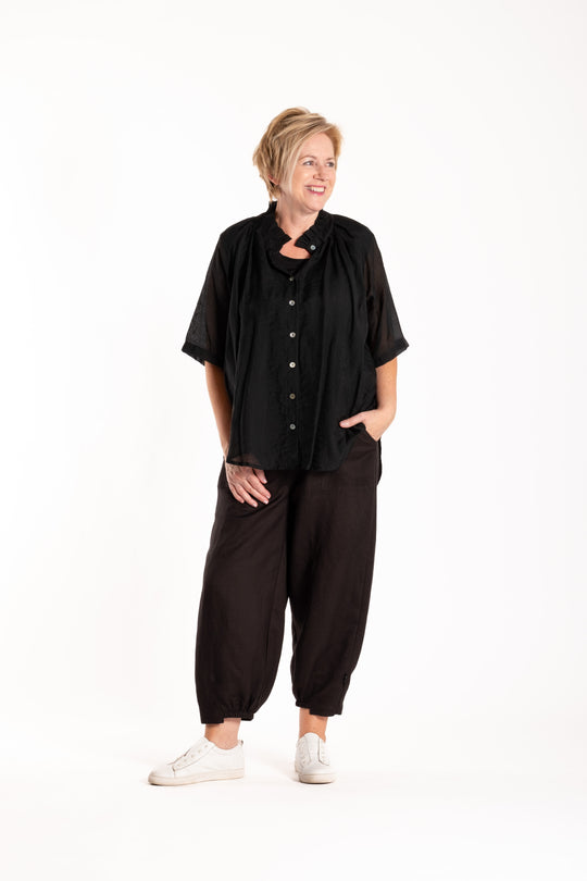 Delight Blouse | Black | Jellicoe