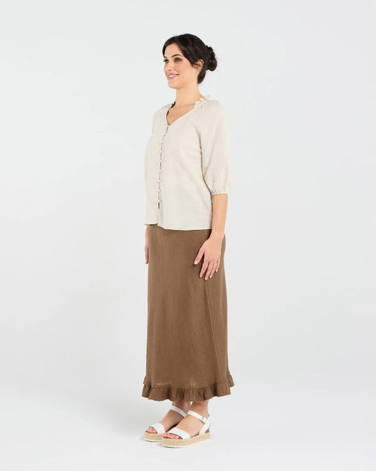 Justine Frill Blouse | Summer | Blackstone