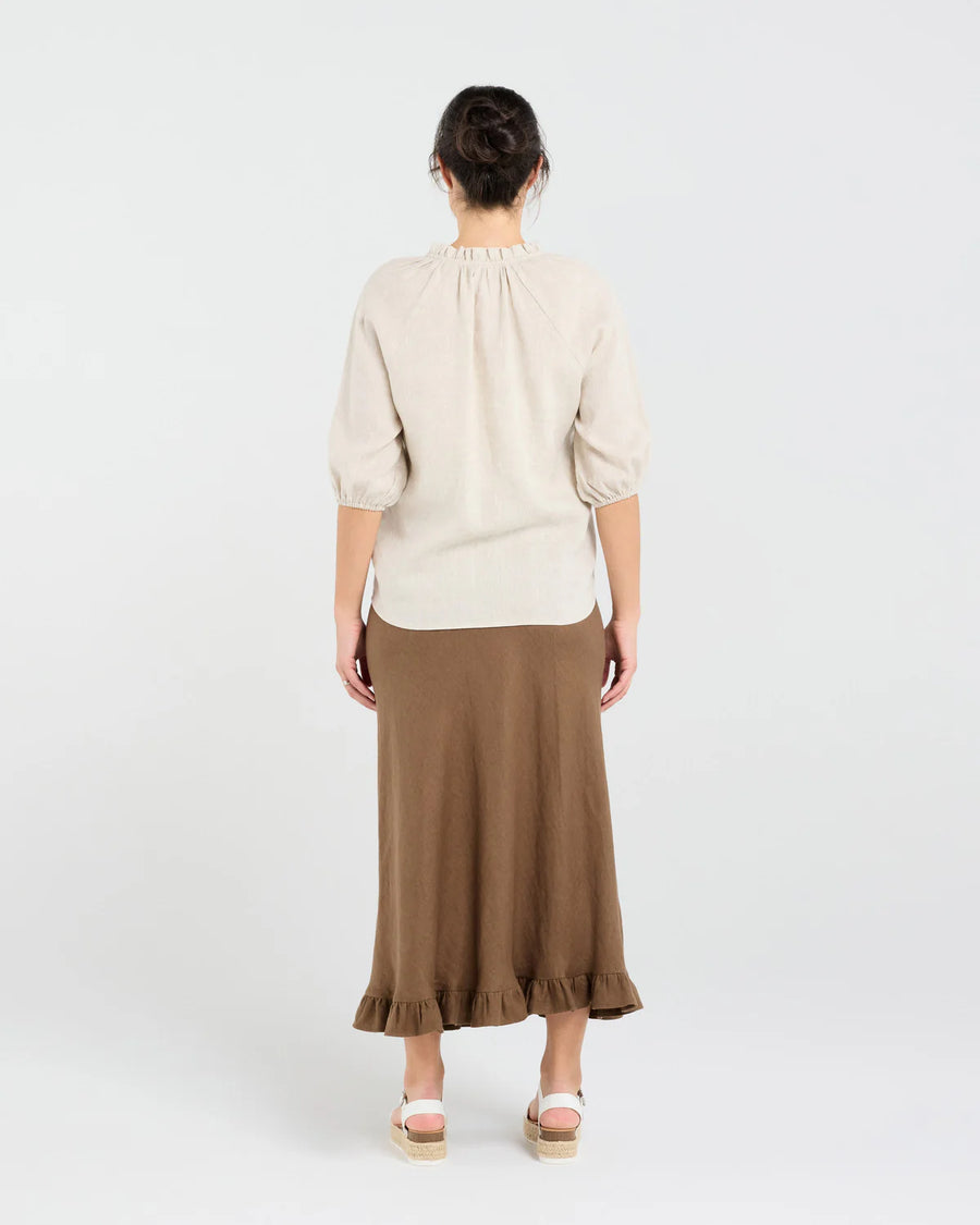 Justine Frill Blouse | Summer | Blackstone