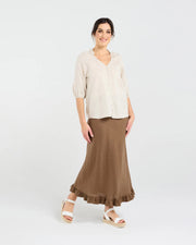 Justine Frill Blouse | Summer | Blackstone