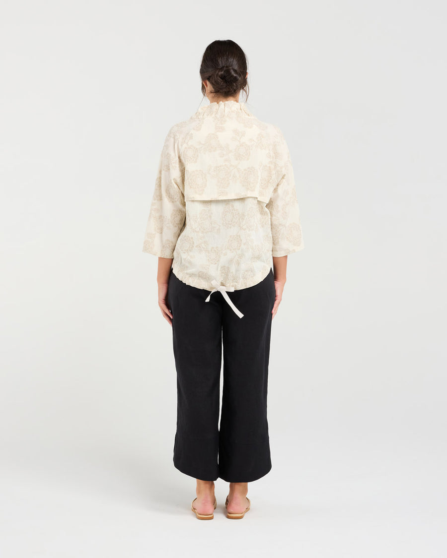 Jacquard Zip front Jacket | Blackstone