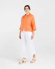 Victoria Gold Zip Jacket | Orange | Blackstone