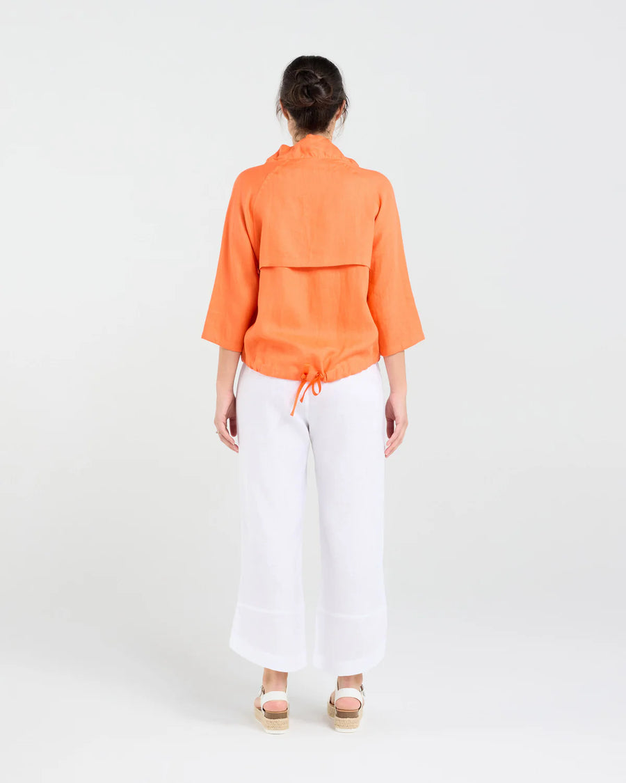 Victoria Gold Zip Jacket | Orange | Blackstone