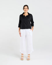 Victoria Zip Jacket | Black | Blackstone