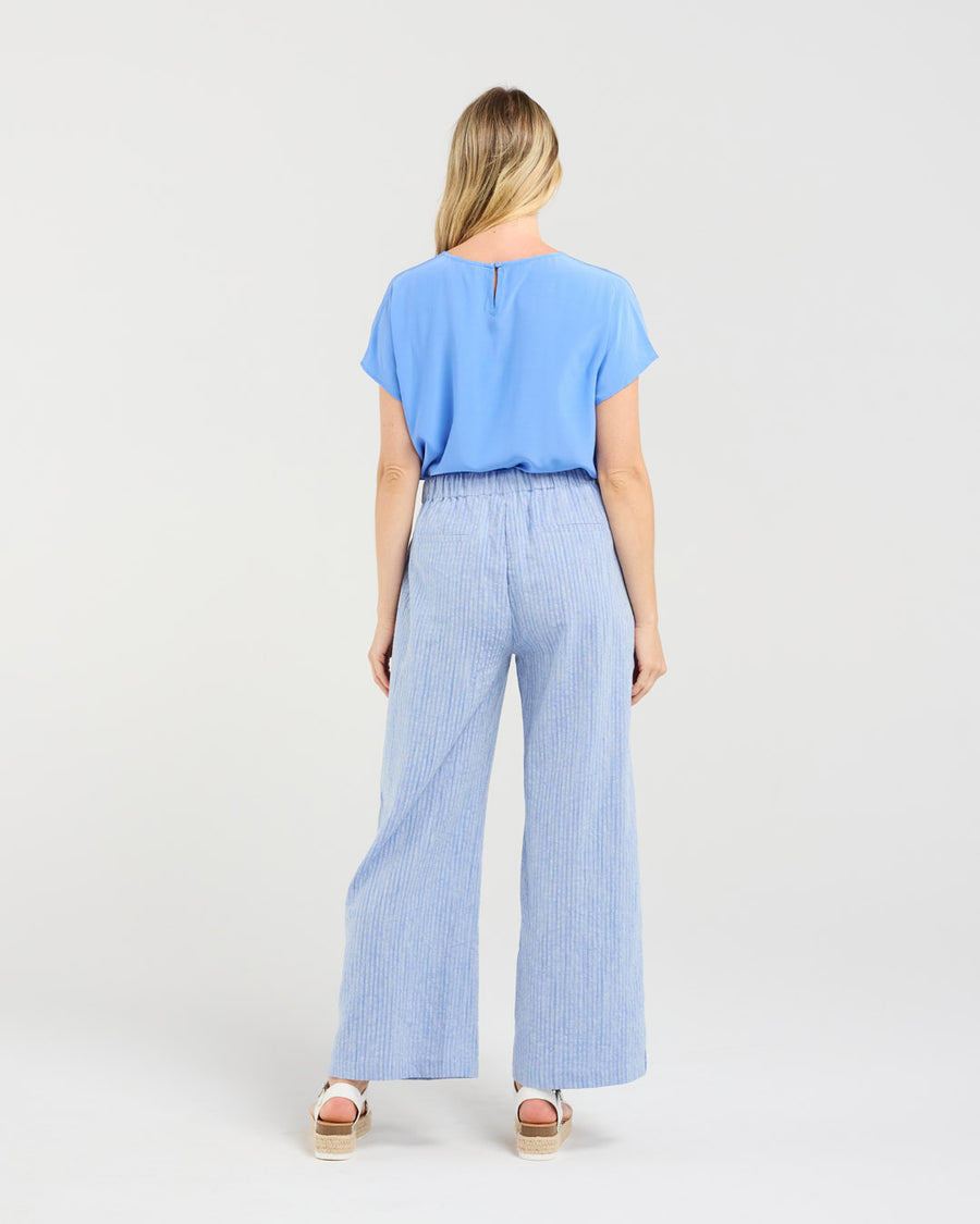 Marjie Wide Leg Pant | Blackstone