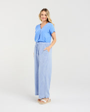 Marjie Wide Leg Pant | Blackstone