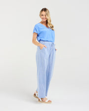 Marjie Wide Leg Pant | Blackstone