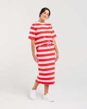 Jinique Tube Skirt | Red | Blackstone