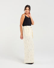Annette Tie Waist Pant | Blackstone