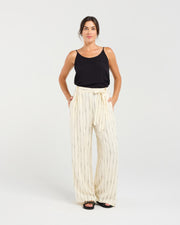 Annette Tie Waist Pant | Blackstone