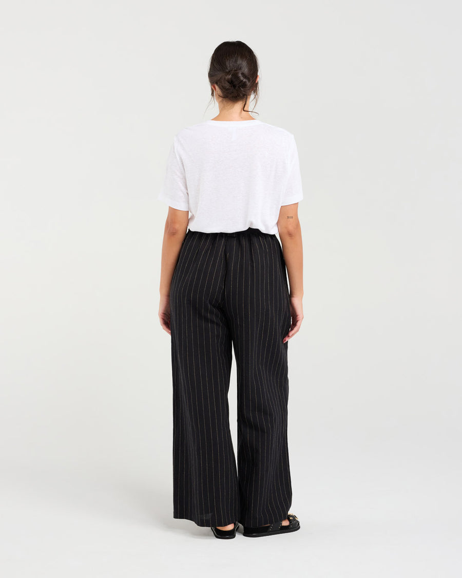 Alaina Tie Waist Pant | Blackstone