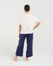 Delphine Print Top | Yellow | Blackstone