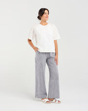 Sonia Gathered Top | Blackstone