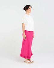 Ariane Broderie Tee | White | Blackstone