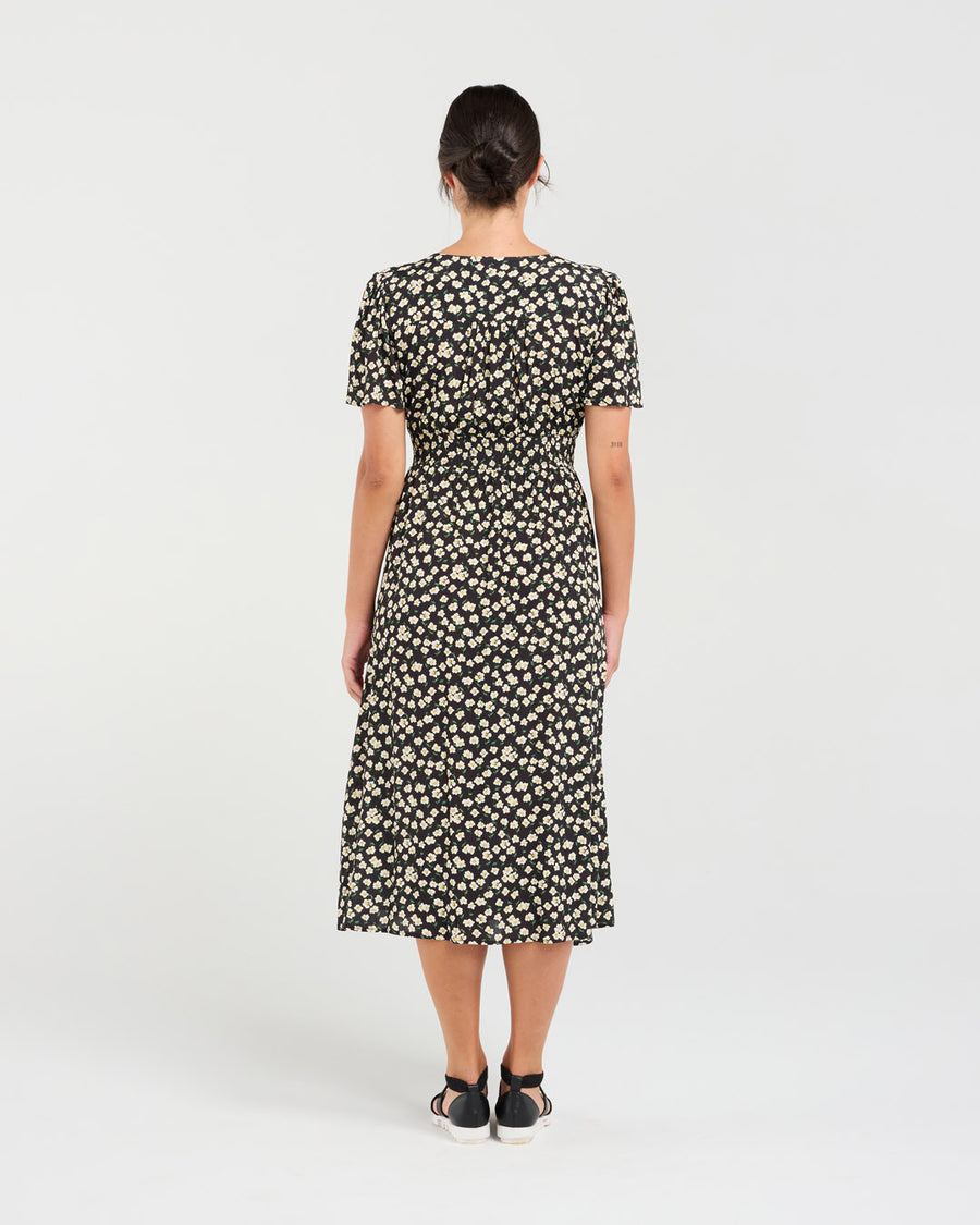 Gigi V Neck Dress | Blackstone