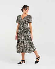 Gigi V Neck Dress | Blackstone