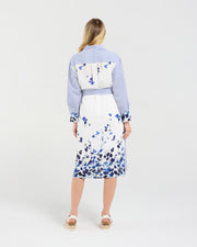 Margot Print Back Shirt Dress | Blackstone