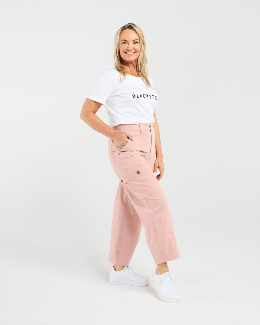 Lexi Stitch Panel Pant | Blush | Blackstone