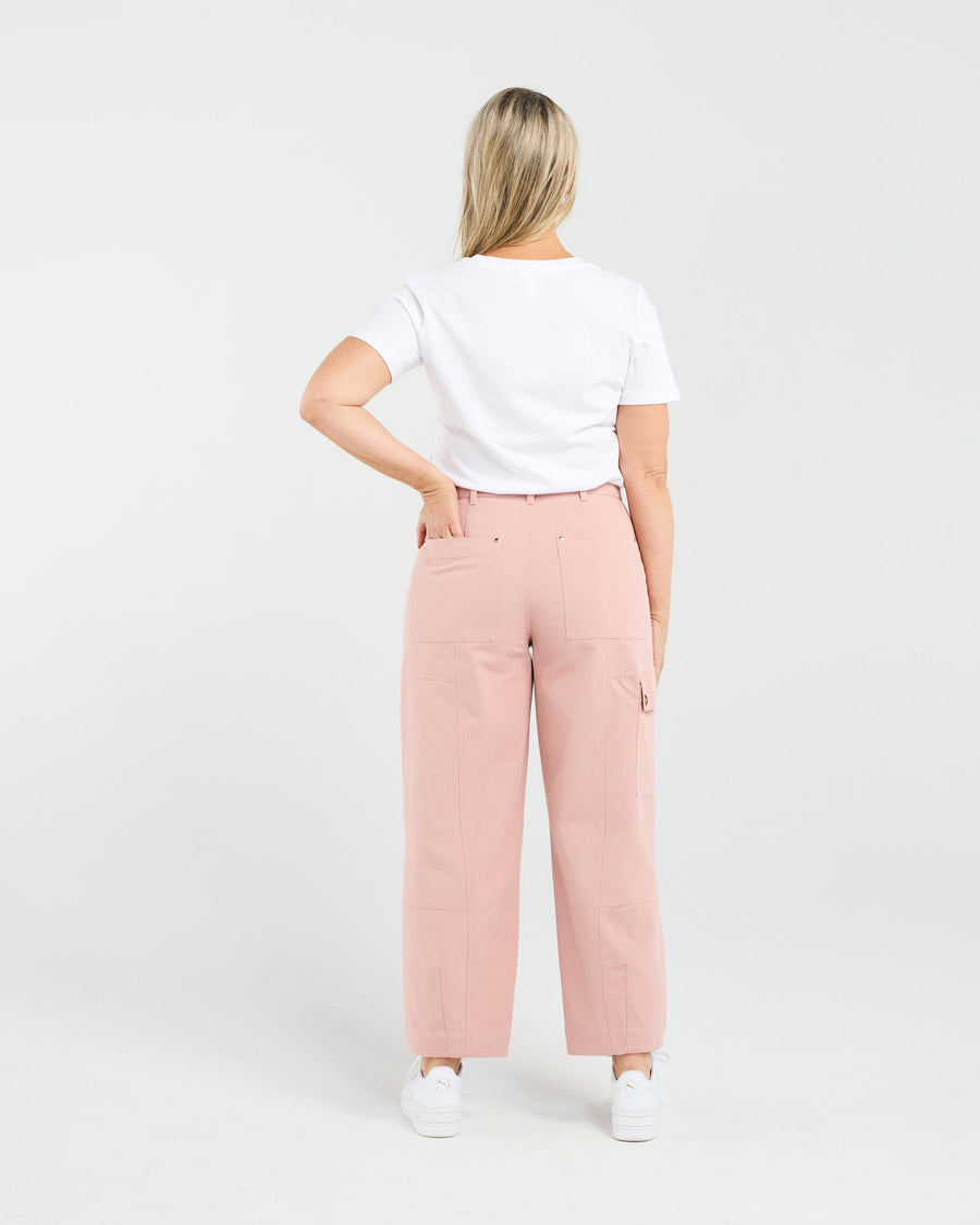 Lexi Stitch Panel Pant | Blush | Blackstone