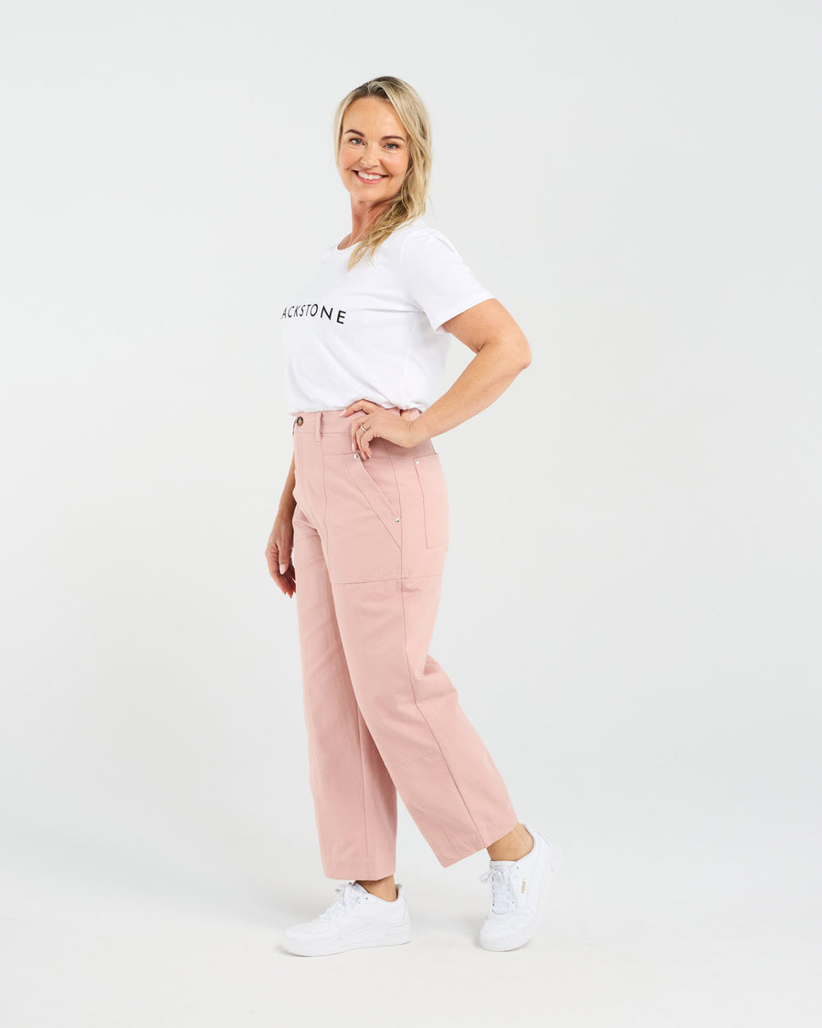 Lexi Stitch Panel Pant | Blush | Blackstone