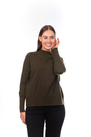 Side Ribbed Pullover
