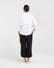 Victoria Zip Jacket | White | Blackstone