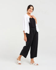 Victoria Zip Jacket | White | Blackstone