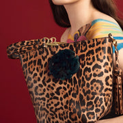 Noora Crossbody | Leopard/Jade | Desti Saint