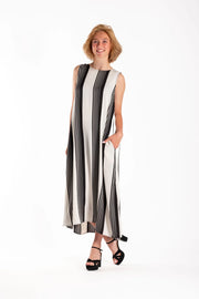 Tasmin Dress | Divided Stripes | Deeanne Hobbs