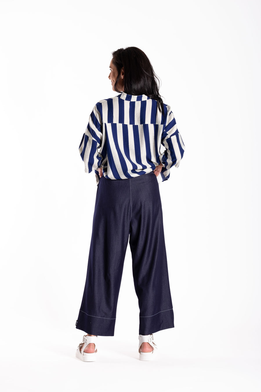 Capri Pant | Soft Denim | Jellicoe