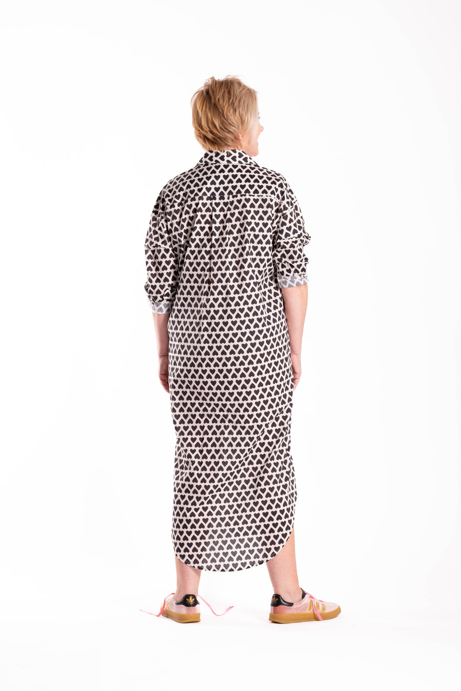 Long Shirt Dress | Hearts | Jellicoe
