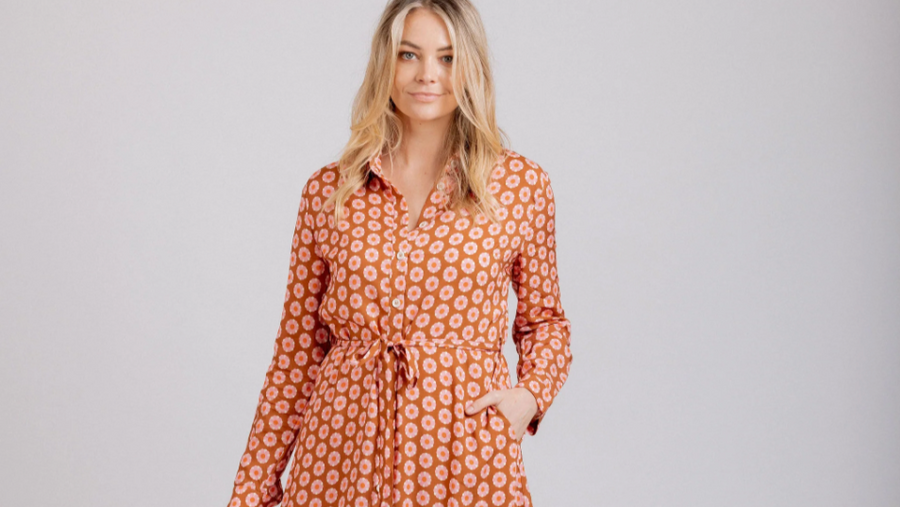 Libby Dress | Spiced Floral | Mimoso