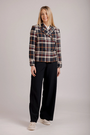 Mateo Jacket | Check | Moss