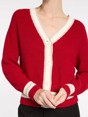 Racer Stripe Uni Cardi | Marco Polo